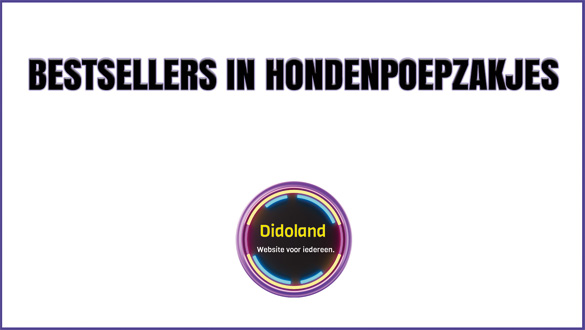 Bestsellers in Hondenpoepzakjes