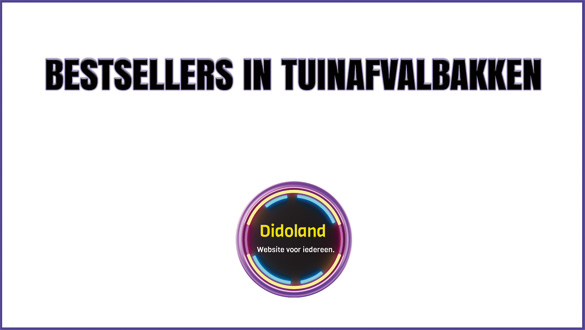 Bestsellers in Tuinafvalbakken