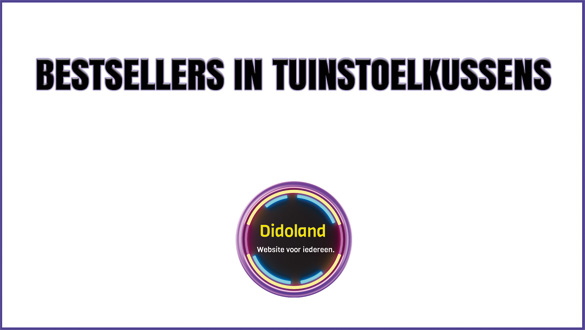 Bestsellers in Tuinstoelkussens
