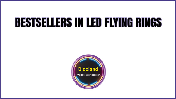 Bestsellers in led flying rings