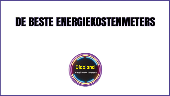 De beste Energiekostenmeters
