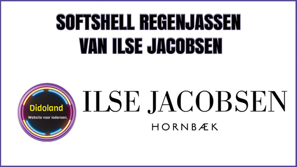 Softshell Regenjassen van Ilse Jacobsen