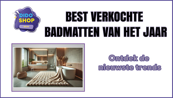 Best verkochte Badmatten van het jaar.