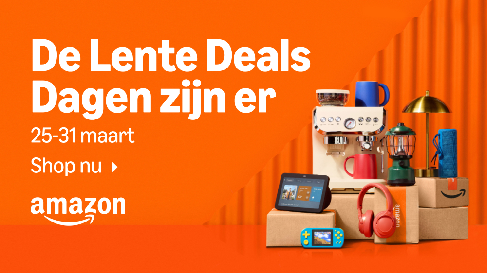 De lente deals bij Amazon