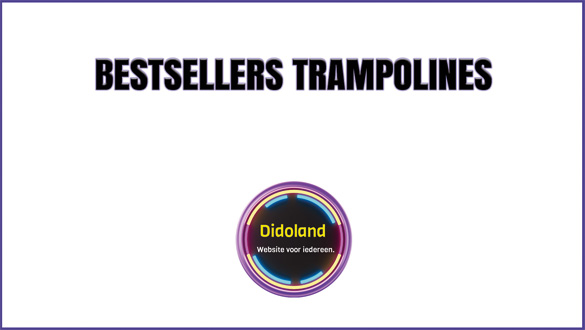 Bestsellers Trampolines