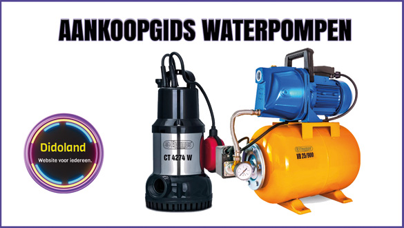 Aankoopgids Waterpompen