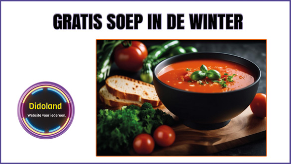 Gratis soep in de winter is investeren in de zomer. Geschreven door Guido, Jouw Gids bij problemen.