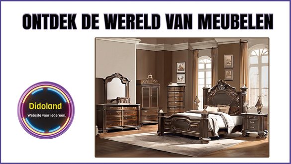 Ontdek de wereld van meubelen.