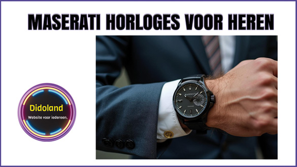 Maserati Horloges voor Heren