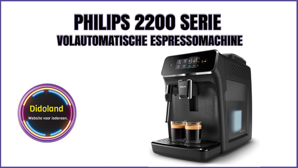 Philips 2200 Serie Volautomatische Espressomachine