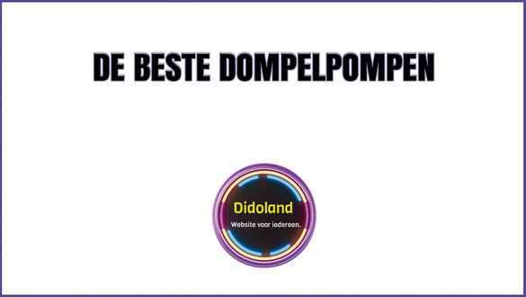 De Beste Dompelpompen