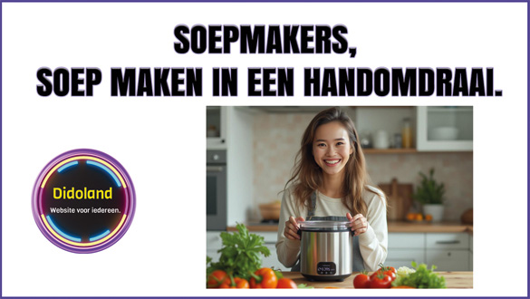Soepmakers, Soep Maken in een Handomdraai: Slim, Snel