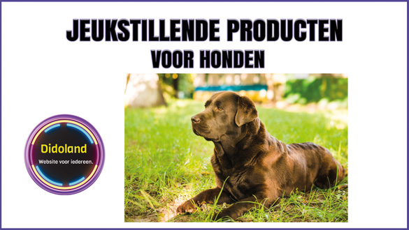 Jeukstillende producten voor honden