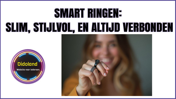 Smart ringen: Slim, stijlvol, en altijd verbonden
