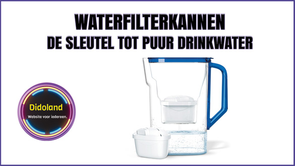 Waterfilterkannen: De Sleutel tot Puur Drinkwater