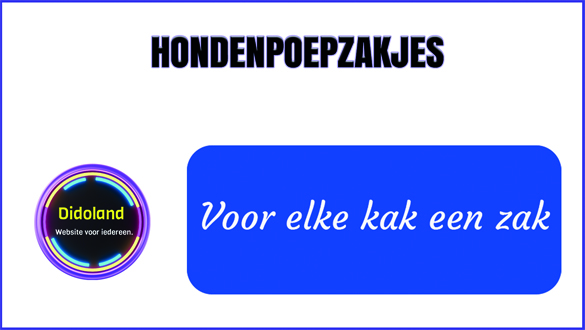 Hondenpoepzakjes
