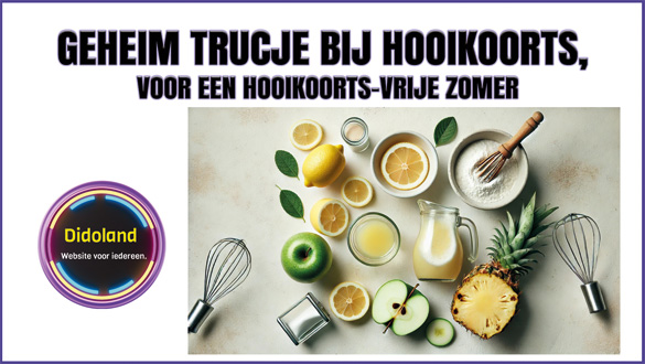 Geheim trucje bij hooikoorts, voor een hooikoorts-vrije zomer