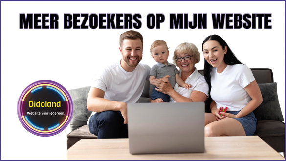 Meer bezoekers op mijn website