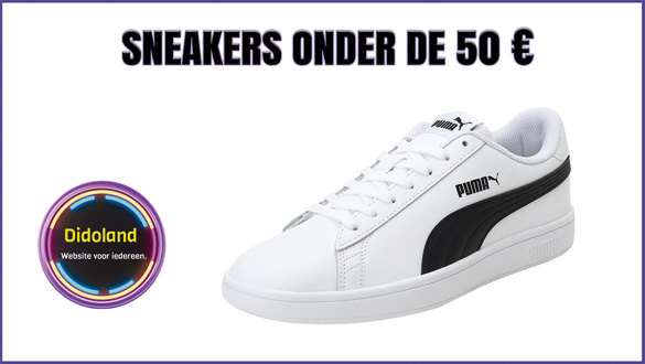 Sneakers onder de 50 €