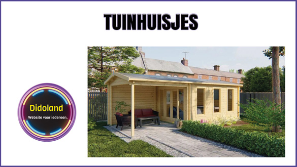 Tuinhuisjes