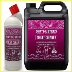 Dirtbusters toilet Macerator Descaler Cleaner. Biologisch onderhouden van Septische tanks.