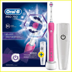 Oral-B Pro 750 3DWhite tandenborstel voor volwassenen